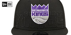 Kings 2023 NBA DRAFT SNAPBACK Black Hat by New Era - 3rd View