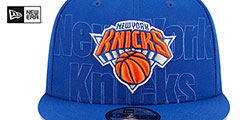 Knicks 2023 NBA DRAFT SNAPBACK Royal Hat by New Era - 3rd View