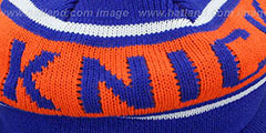 Knicks RERUN KNIT BEANIE by Mitchell and Ness - 3rd View