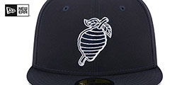 Knights THEME NIGHT Navy Fitted Hat by New Era - 3rd View