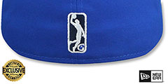 Legends NBA G-LEAGUE Blue Fitted Hat by New Era - 3rd View