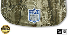 Lions NFL TEAM-BASIC Realtree Camo Fitted Hat by New Era - 3rd View