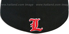 Louisville DHS Black Fitted Hat by Zephyr - 3rd View