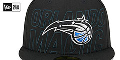 Magic 2023 NBA DRAFT Black Fitted Hat by New Era - 3rd View