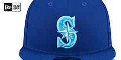 Mariners 2024 FATHERS DAY Fitted Hat by New Era - 3rd View