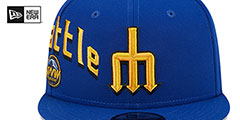 Mariners ALTERNATE CITY CONNECT SNAPBACK Hat by New Era - 3rd View