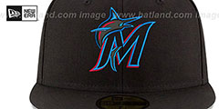 Marlins AC-ONFIELD GAME Hat by New Era - 3rd View