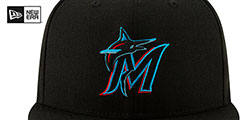 Marlins 2023 JACKIE ROBINSON GAME Hat by New Era - 3rd View