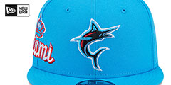 Marlins ALTERNATE CITY CONNECT SNAPBACK Hat by New Era - 3rd View