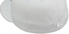 Marlins WHITEOUT Fitted Hat by New Era - 3rd View