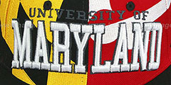 Maryland SUPER-FLAG SNAPBACK Hat by Zephyr - 3rd View