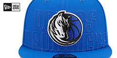 Mavericks 2023 NBA DRAFT SNAPBACK Royal Hat by New Era - 3rd View