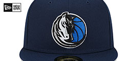 Mavericks 2024 FINALS Navy Fitted Hat by New Era - 3rd View