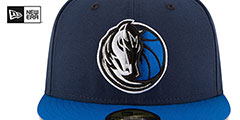 Mavericks 2024 FINALS Navy-Royal Fitted Hat by New Era - 3rd View