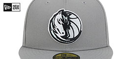 Mavericks 24-25 ALTERNATE CITY-EDITION Fitted Hat by New Era - 3rd View