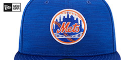 Mets 2023 CLUBHOUSE Heather Royal Fitted Hat by New Era - 3rd View