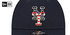 Mets 2023 JULY 4TH STARS N STRIPES SNAP Hat by New Era - 3rd View