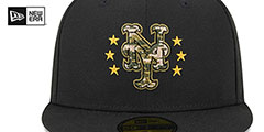 Mets 2024 ARMED FORCES STARS N STRIPES Hat by New Era - 3rd View