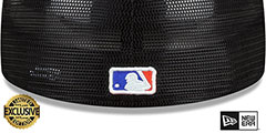 Mets ALTERNATE BATTING PRACTICE TRUCKER Black Fitted Hat by New Era - 3rd View