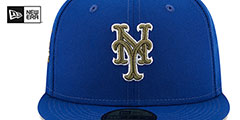 Mets BOTANICAL SIDE-PATCH Royal Fitted Hat by New Era - 3rd View