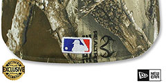 Mets MLB TEAM-BASIC Realtree Camo Fitted Hat by New Era - 3rd View