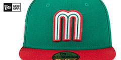 Mexico 2023 WBC GAME Green-Red Hat by New Era - 3rd View