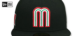 Mexico 2023 WBC TEAM-BASIC Black Hat by New Era - 3rd View