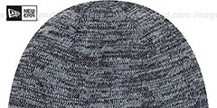 Michigan TEAM-RAPID Navy-White Knit Beanie Hat by New Era - 3rd View