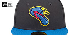 Missions COPA Charcoal-Blue Fitted Hat by New Era - 3rd View