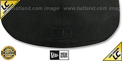 MLB LOW-CROWN BLACKOUT UMPIRE Black Hat by New Era - 3rd View