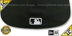 MLB LOW-CROWN UMPIRE Black Hat by New Era - 3rd View