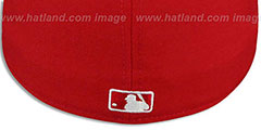 MLB UMPIRE FASHION Red Hat by New Era - 3rd View