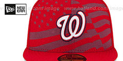 Nationals 2015 JULY 4TH STARS N STRIPES Hat by New Era - 3rd View