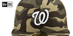 Nationals 2021 ARMED FORCES STARS N STRIPES Hat by New Era - 3rd View