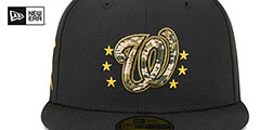 Nationals 2024 ARMED FORCES STARS N STRIPES Hat by New Era - 3rd View