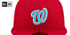 Nationals 2024 FATHERS DAY Fitted Hat by New Era - 3rd View