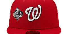 Nationals HISTORIC CHAMPIONS Red Fitted Hat by New Era - 3rd View