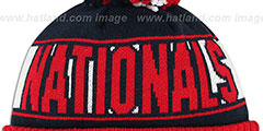 Nationals REP-UR-TEAM Knit Beanie Hat by New Era - 3rd View