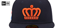 Netherlands 2023 WBC GAME Navy Hat by New Era - 3rd View