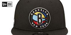 Nets 22-23 ALTERNATE CITY-EDITION SNAPBACK Hat by New Era - 3rd View