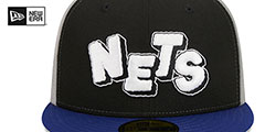 Nets 23-24 CITY-EDITION Fitted Hat by New Era - 3rd View