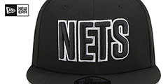 Nets STATEMENT SNAPBACK Black Hat by New Era - 3rd View