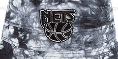 Nets TYE-DYE ZONE Bucket Hat by New Era - 3rd View