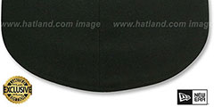 New Era 2T 59FIFTY-BLANK Black-Grey Fitted Hat - 3rd View