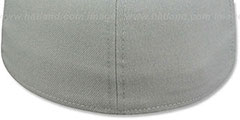 New Era 2T 59FIFTY-BLANK Grey-Grey Fitted Hat - 3rd View