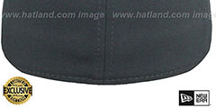 New Era 39THIRTY-BLANK Charcoal Flex Fitted Hat - 3rd View