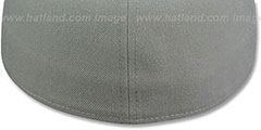 New Era 59FIFTY-BLANK Solid Light Grey Fitted Hat - 3rd View