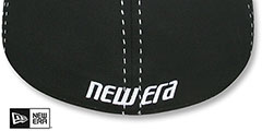 New Era BLACK PURSE STITCH Fitted Hat - 3rd View