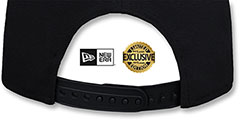 New Era BLANK SNAPBACK Black Adjustable Hat - 3rd View