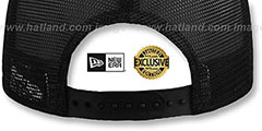 New Era MESH-BACK BLANK SNAPBACK Army-Black Adjustable Hat - 3rd View